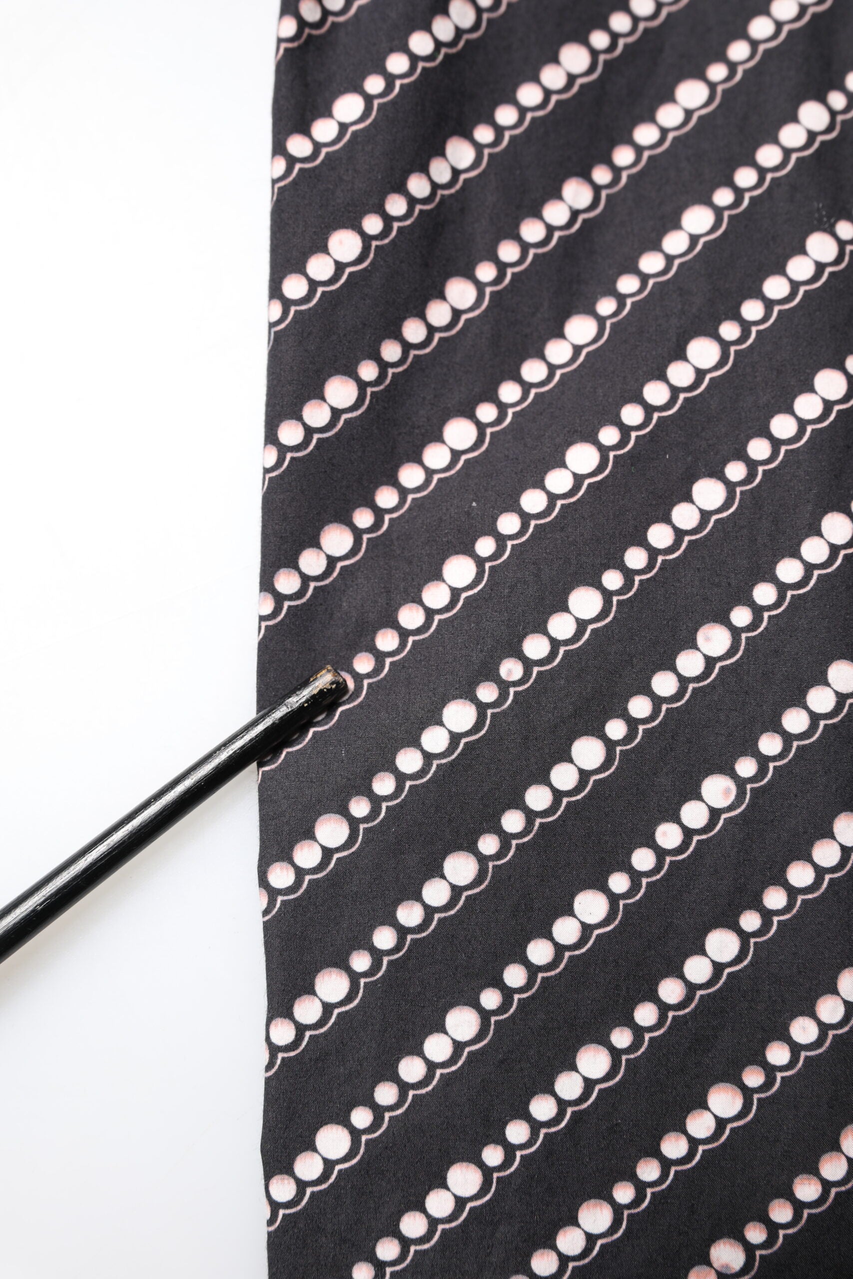 Dolce & Gabbana black and white striped button down casual shirt